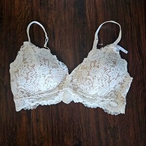 NWT Aerie Wireless Lace Bra SZ 38C